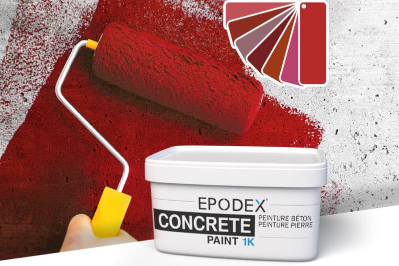 peinture beton concrete paint rot
