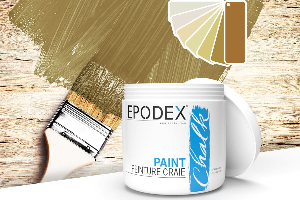 peinture craie chalk paint epodex beige