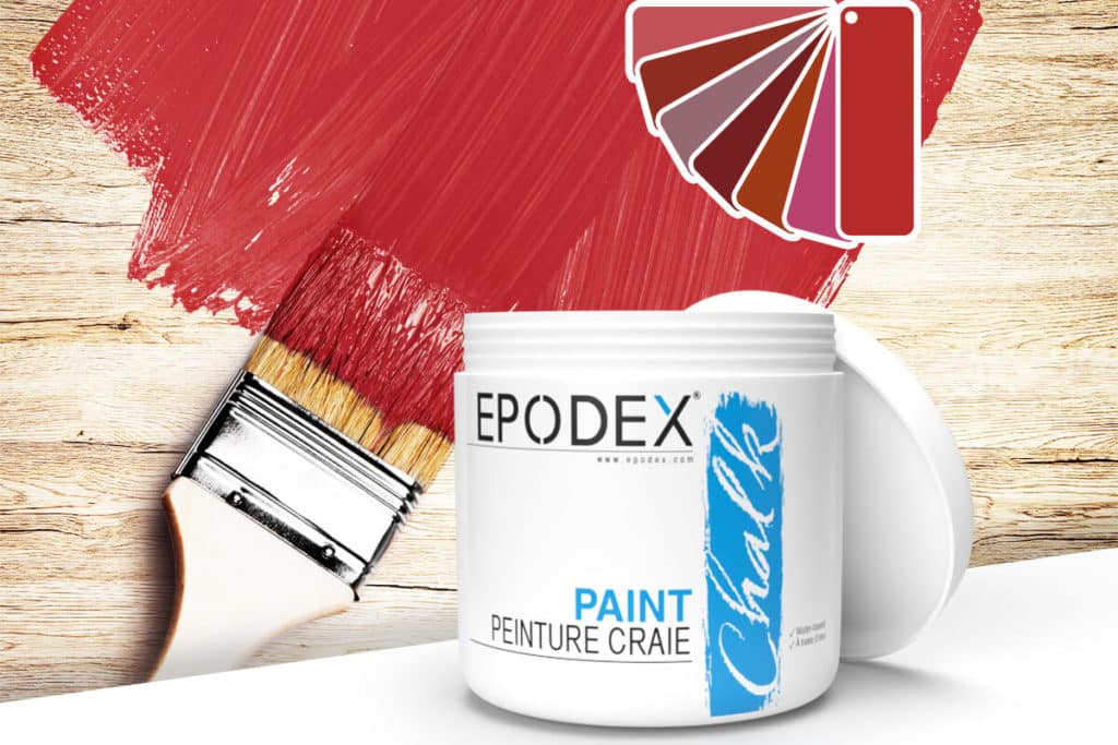 peinture craie chalk paint epodex rot