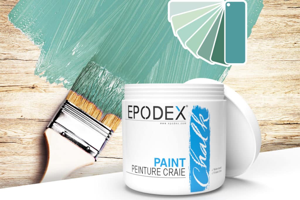 peinture craie chalk paint epodex tuerkis