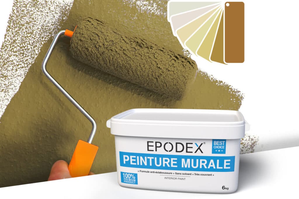 peinture murale epodex beige