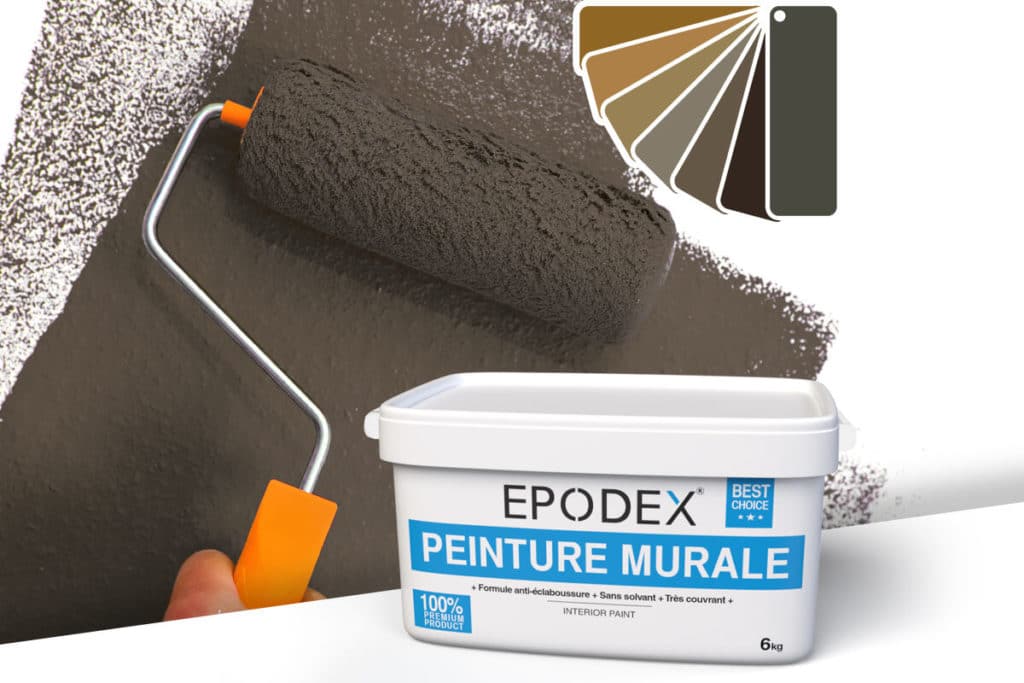 peinture murale epodex braun