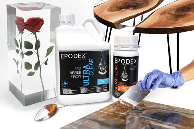 Résine époxy Transparente Incolore Epodex France
