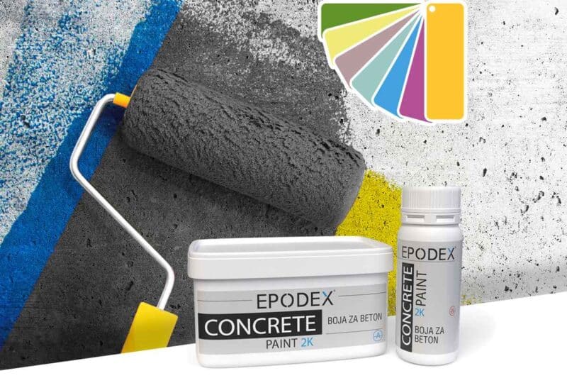 boja za beton concrete paint 2k