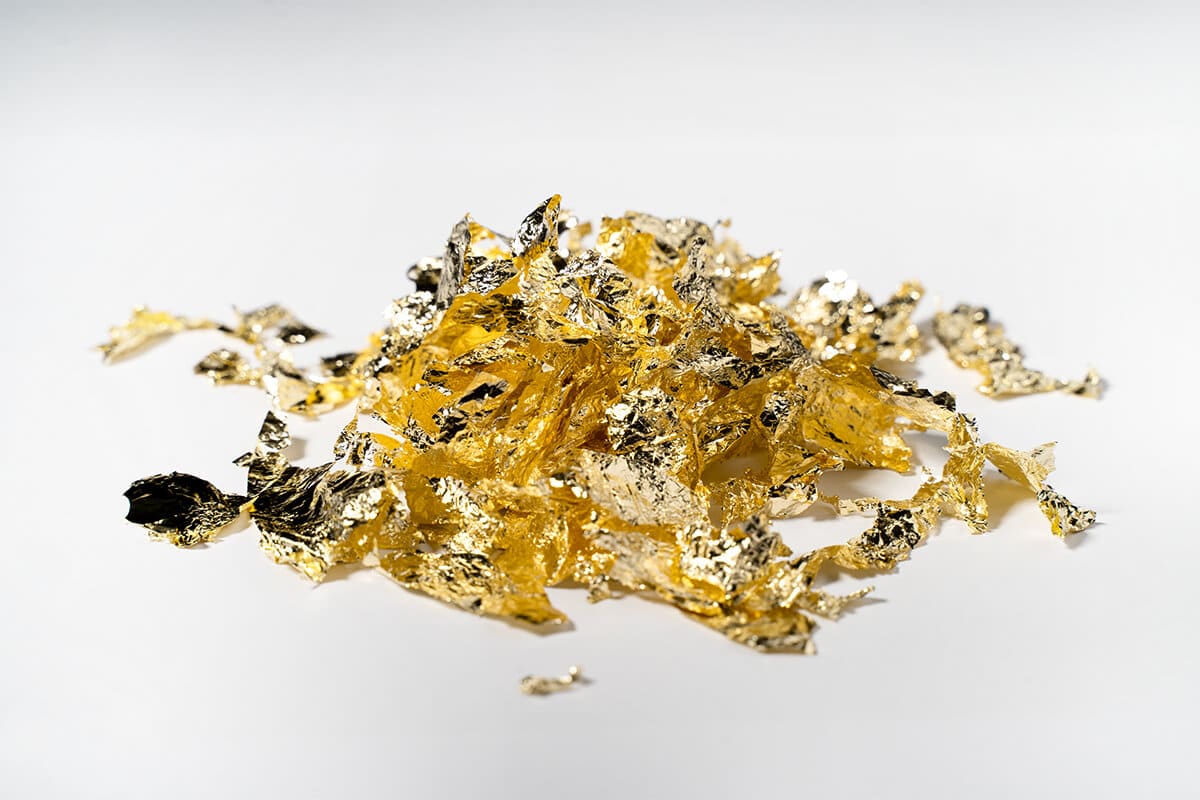 3D Flakes GOLD