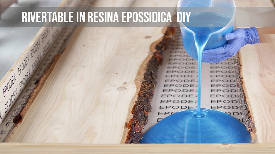DIY Rivertable in resina epossidica