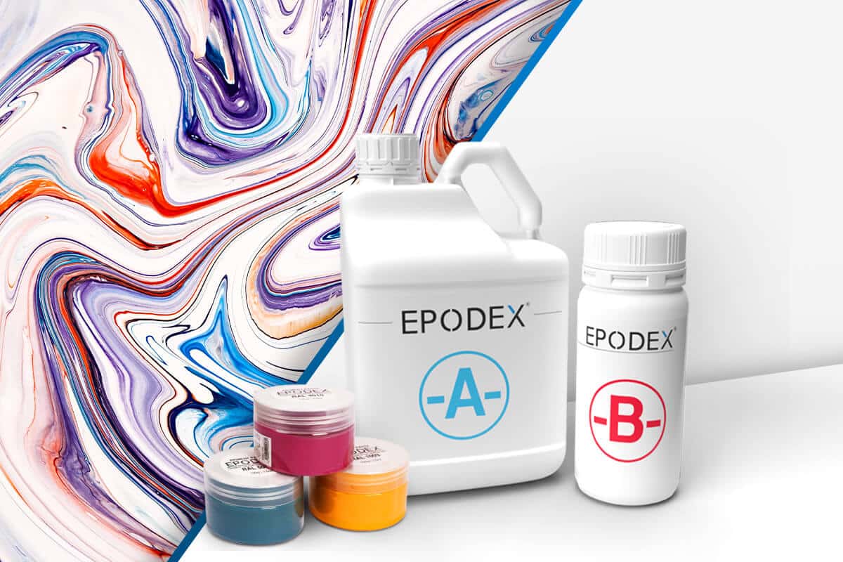 Resina epossidica epossidica con colori solidi - EPODEX - Italia