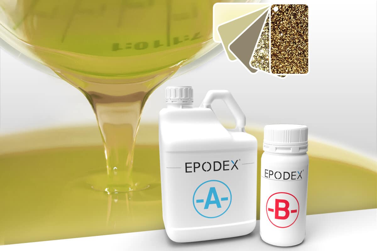Resina epossidica  Colori beige - EPODEX - Italia
