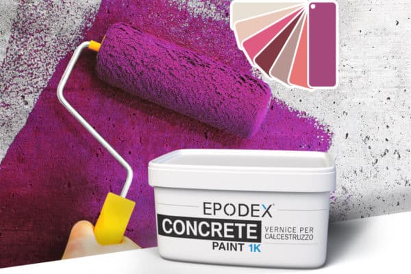 concrete paint violett 2