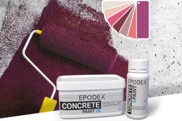 floor paint concrete violett 2