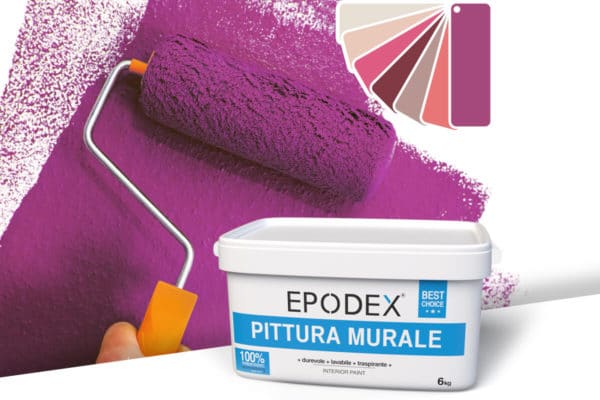 interior paint epodex pink violett 2