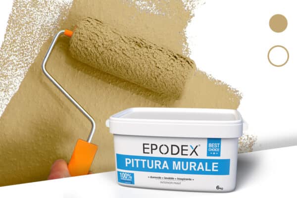 pittura murale epodex braunbeige pastell