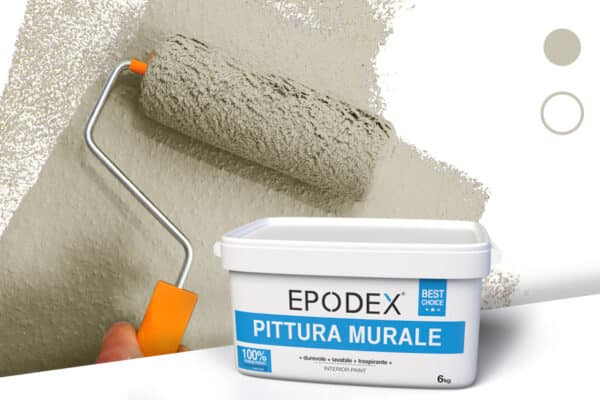 pittura murale epodex kieselgrau