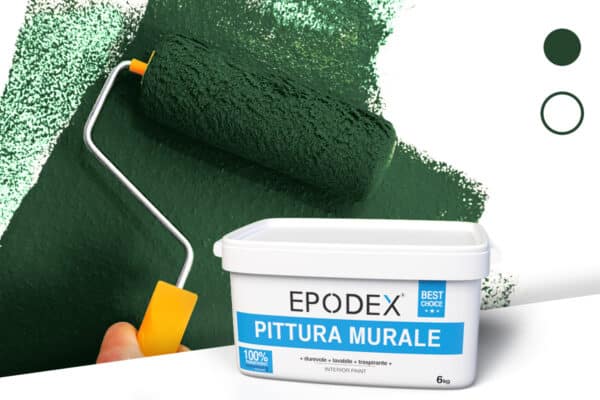 pittura murale epodex moosgruen