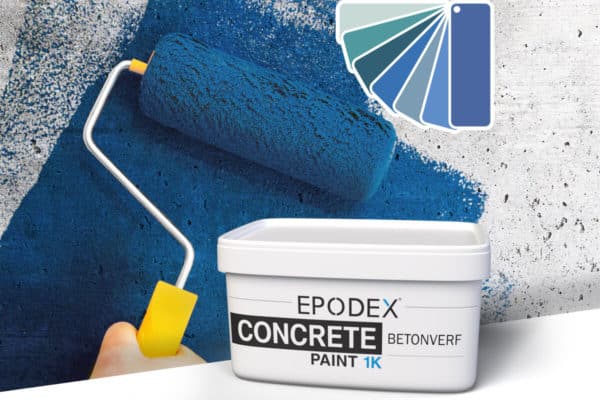 concrete paint blau 2