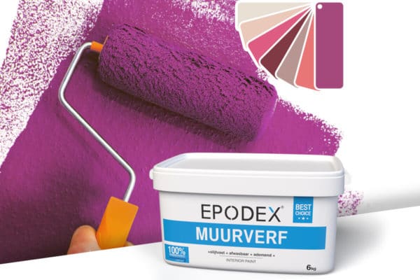 interior paint epodex pink violett 2