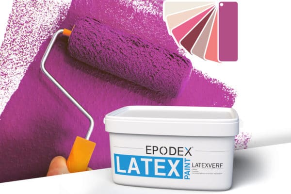 latex paint wall epodex pink violett 2