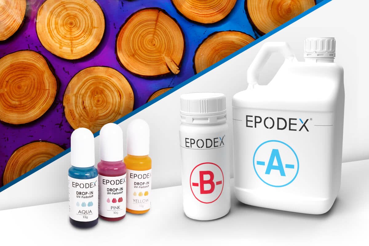 resine epoxy bois couleur transparente