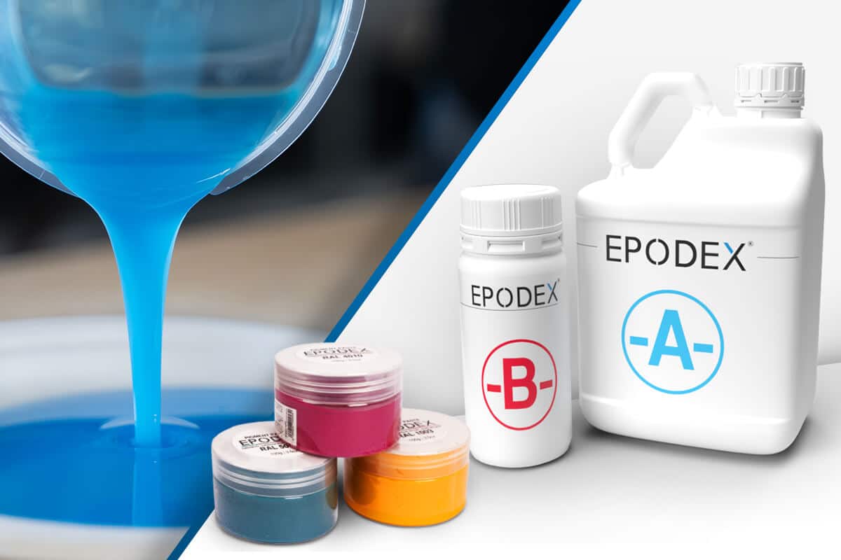 resine epoxy synthetique couleur unie