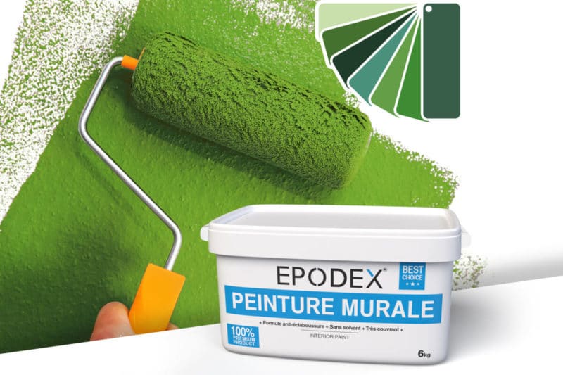 peinture murale epodex gruen