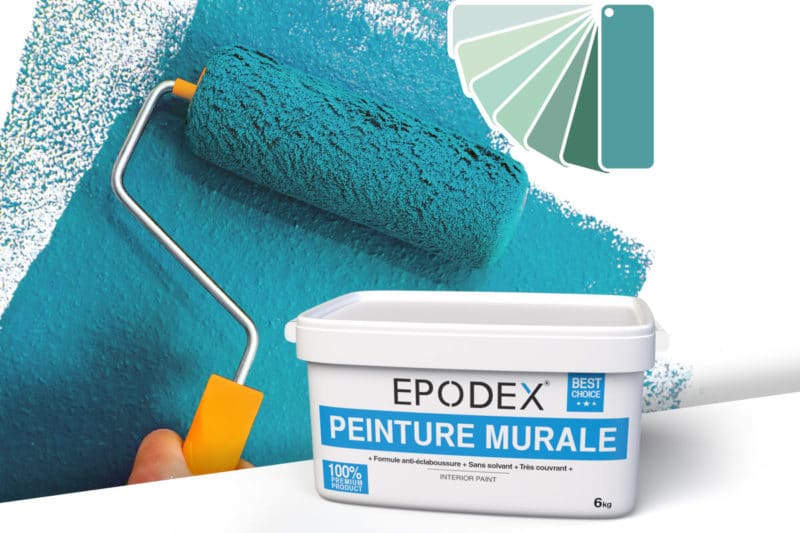 peinture murale epodex tuerkis