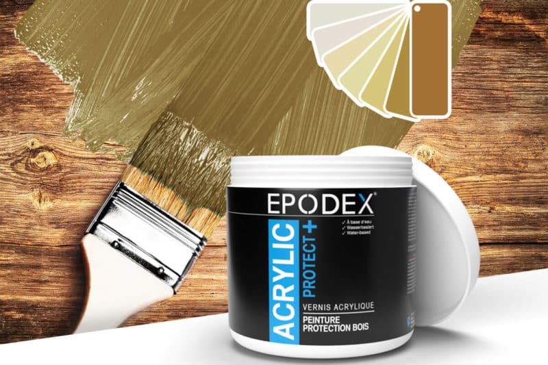 peinture protection bois beige 2