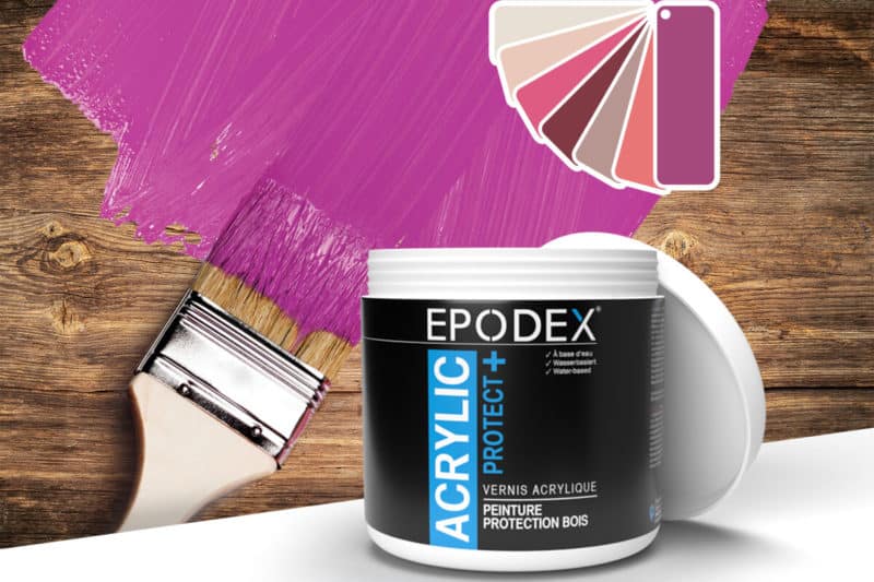 peinture protection bois violett 2