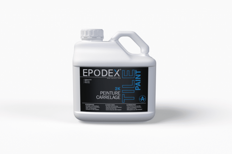 tile paint 2k resine sans le durcisseur