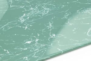TURQUOISE PASTEL MARBRÉ BLANC – Résine époxy de revêtement