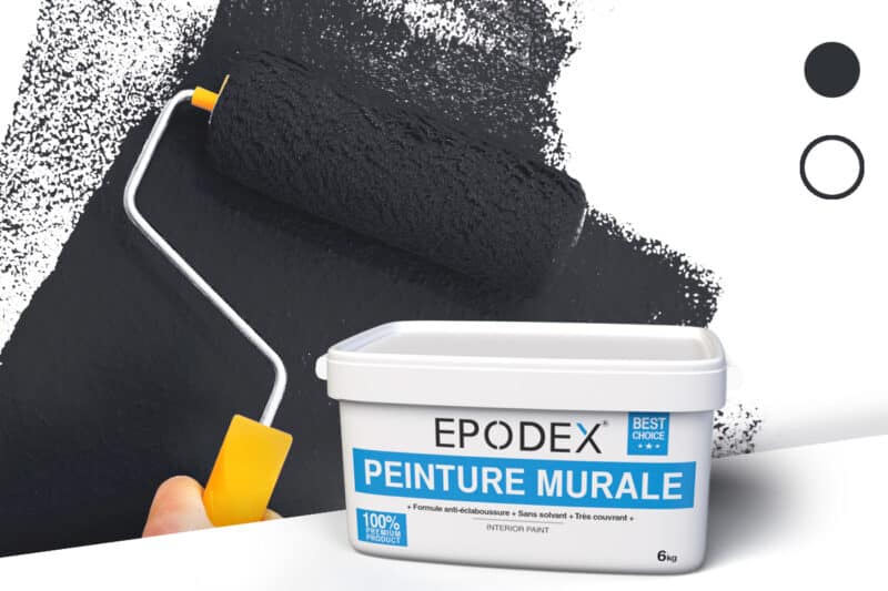 peinture murale epodex anthrazitgrau