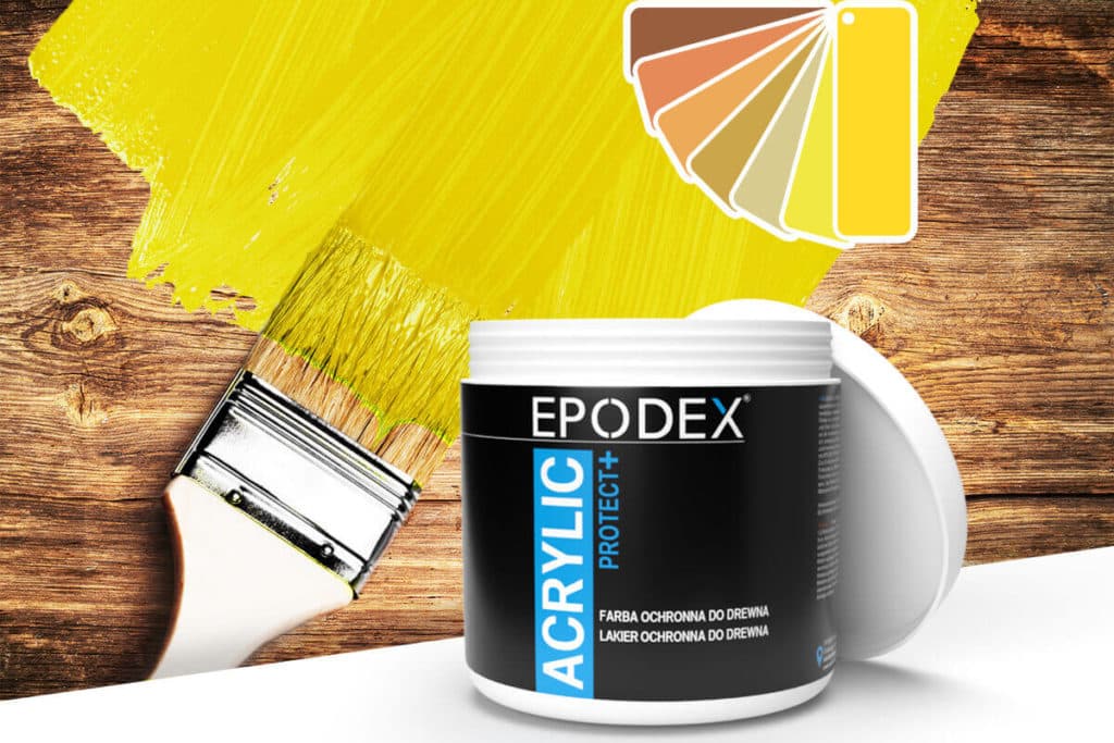 acryllack holzschutzfarbe gelb 2