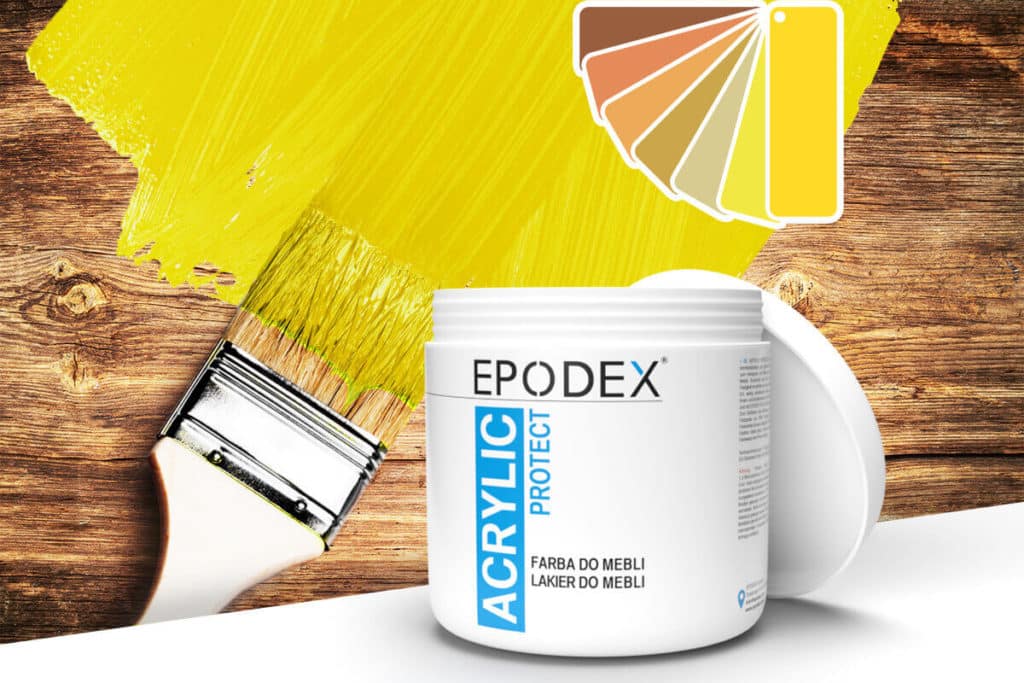 acryllack moebelfarbe gelb 2