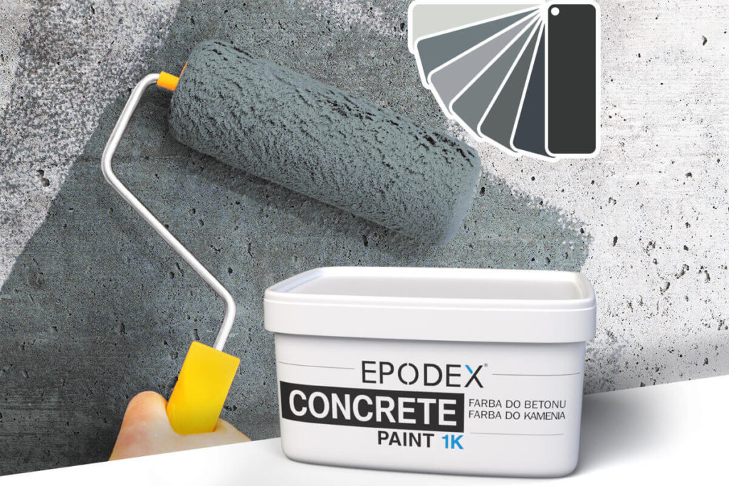 farba do betonu concrete paint grau