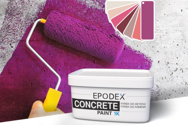 farba do betonu concrete paint violett