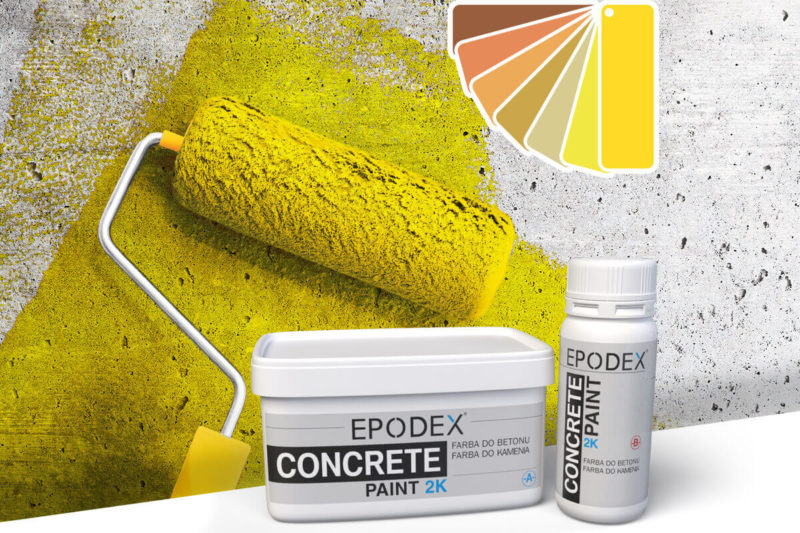 farba do kamenia betonfarbe concrete gelb