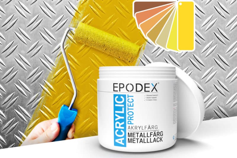 acryllack metallfarg gelb 2