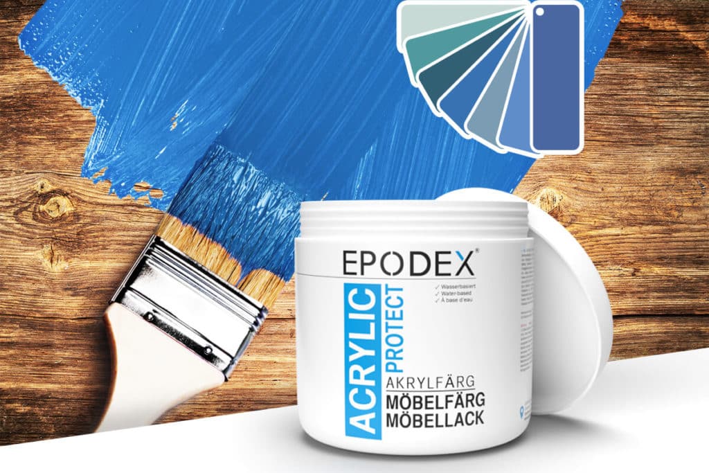 acryllack mobelfarg blau 2