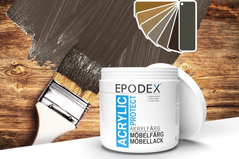 acryllack mobelfarg brown 2