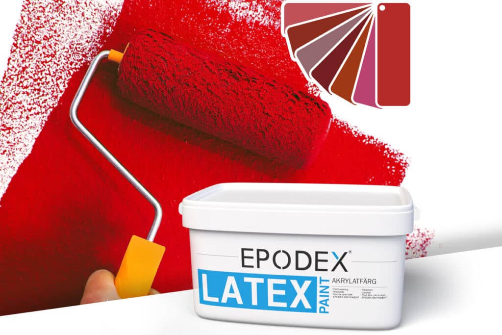 akrylatfarg epodex rot