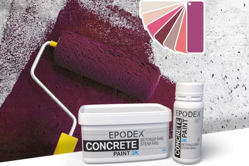 betongfarg stenfarg concrete violett