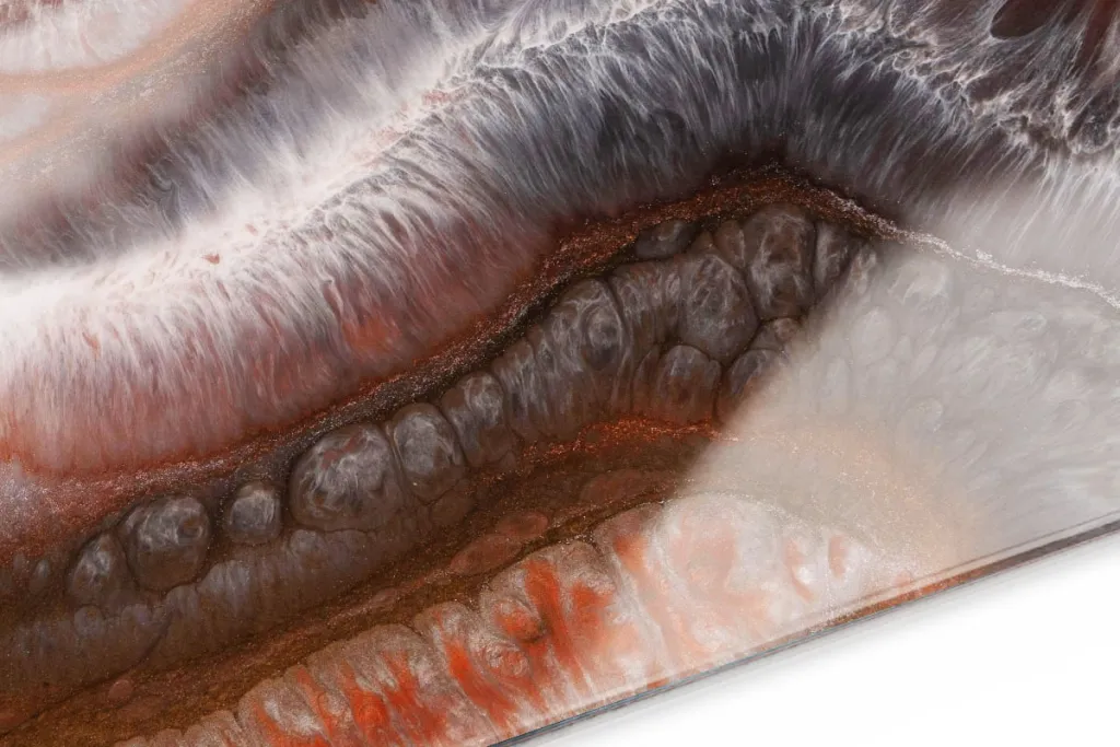 Epoxiharts för arbetsbänk ammonit  