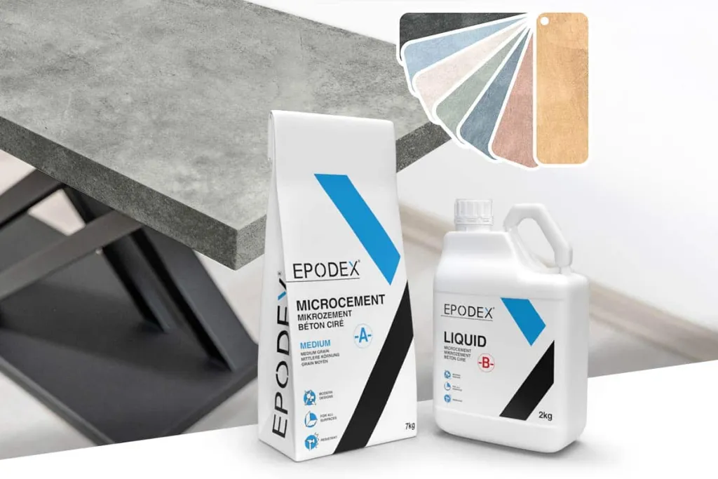 Meble z Mikrocementu Béton Ciré