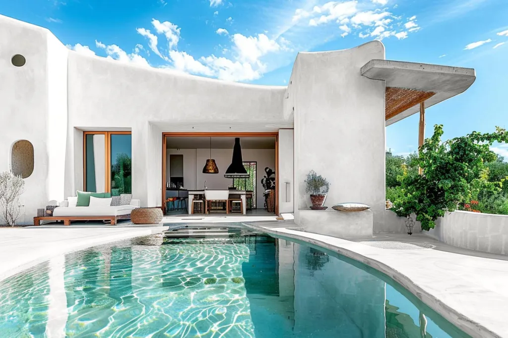 Pisos de Microcimento parede externa Pisos de Microcimento parede externa