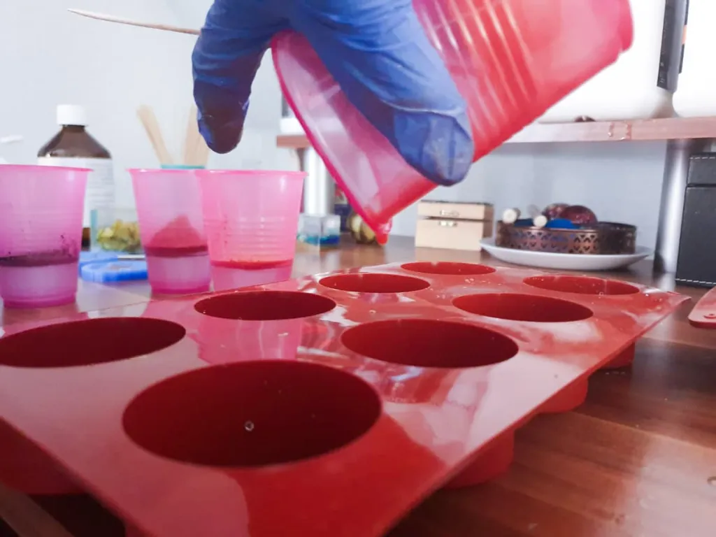 Epoxy Resin gift pendant diy selfmade