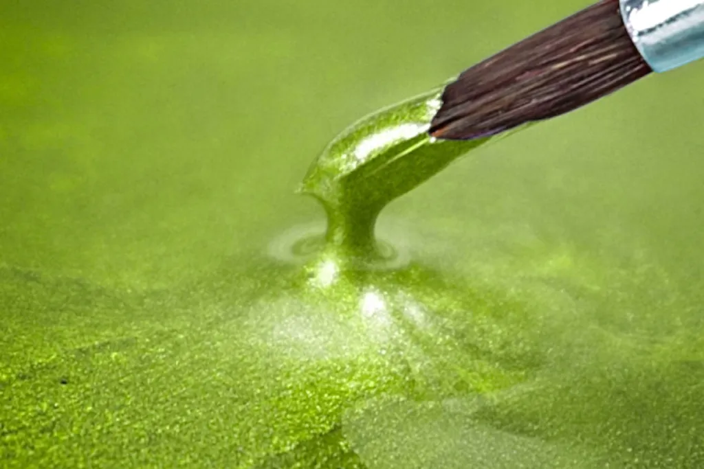 Epoxy Resin metallic jungle green