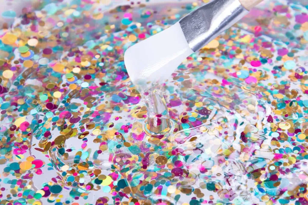 Epoxidharz Glitterpigment flakes