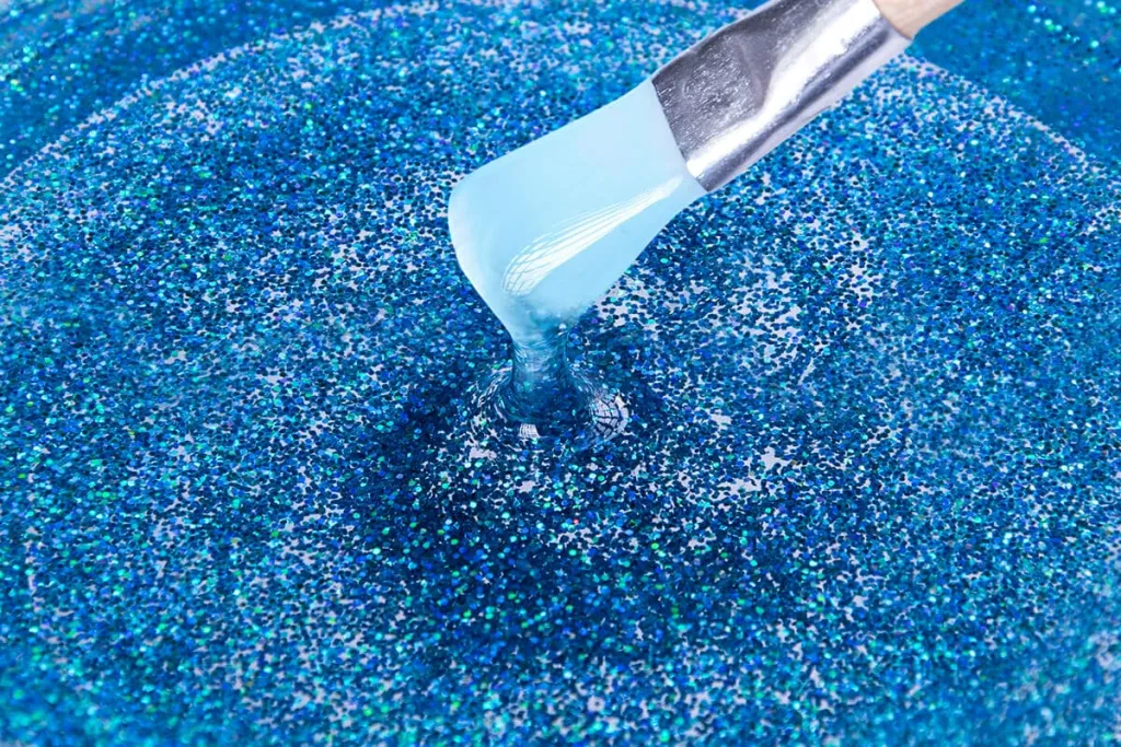 Epoxidová pryskyřice třpytivý pigment holografický  