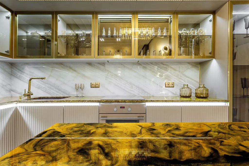 Żywica epoksydowa żółte złoto EP