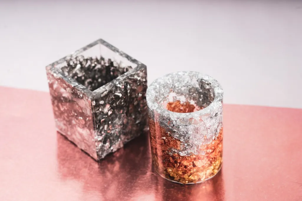 candle holder Epoxy Resin Resin diy