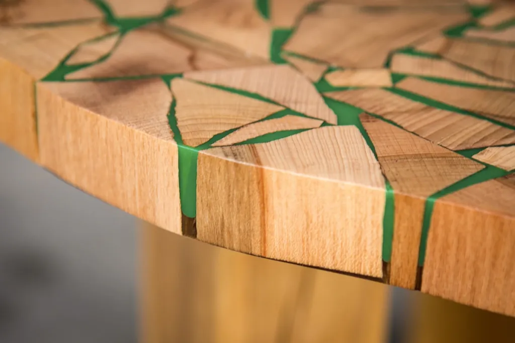 Tisch epoxidharz holz